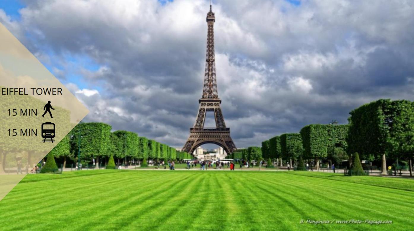 De Standing 4 - Tour Eiffel/invalides Parijs
